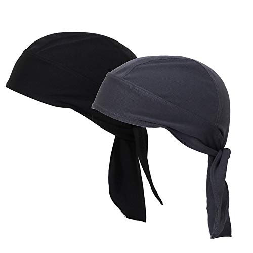 Image of Skull Caps for Men Cooling Bandana Cap Helmet Liner Hat Running Beanie