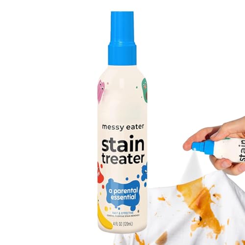Stain Remover, 2025 Portable Stain Cleaner for Laundry Clothing, Effective Oil Removal for Fabrics, Fabric Treater Spray, Environmentally Friendly 120ml
