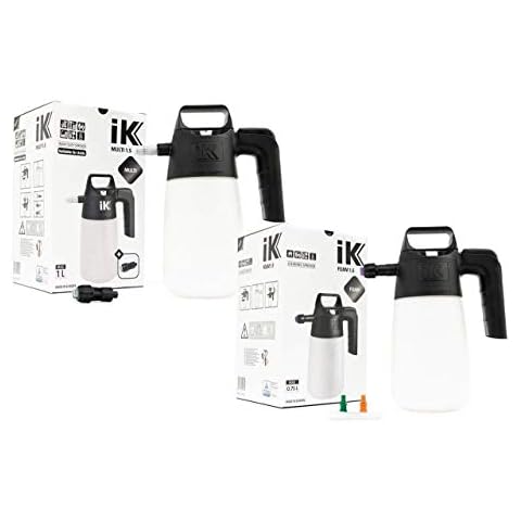 iK Pump Sprayer Combo KIT (2-Pack) 35 oz iK Foam 1.5 Professional Auto Detailing Foamer + iK Multi 1.5 Multi-Purpose Pressure Sprayer | Pro Quality Tough with Easy to Use Design Cover
