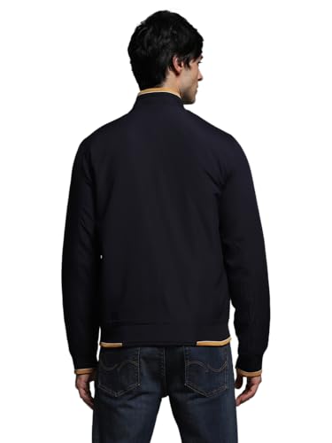 Image of JACK & JONES Men's Polyester Standard Length A-Line Coat