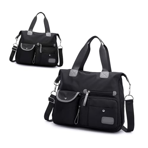 Sac en nylon noir capacité spacieuse contre le manque de place
