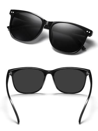 Wzerry 3 Pack Polarized Sunglasses for Women - Trendy Glasses Big Frame Style Lightweight with UV400 Protection Lens — view 3