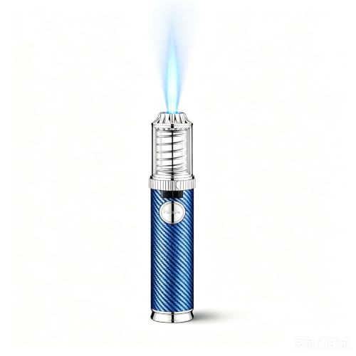 Encendedor de butano para chimenea y cocina con soplete recargable 2
