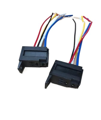 Relais 12V 5 broches avec base pour phare et ventilateur auto