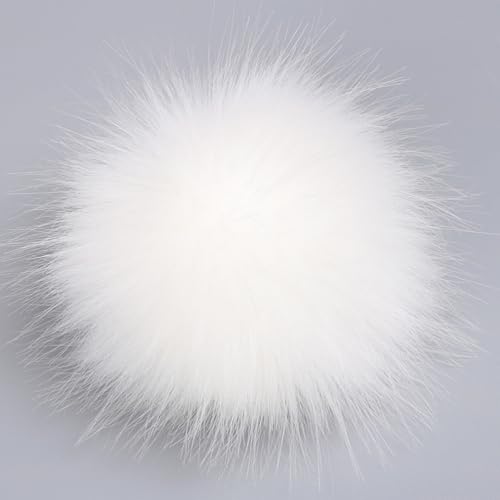 16 Bolas de peluche esponjosas de color claro con cuerda elástica 5