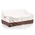 Finiboko 3-Seater Outdoor Couch Cover,76Wx32Dx31H Inches Patio Furniture Covers, Heavy Duty Covers for Outdoor Furniture Covers Waterproof, Beige&Brown
