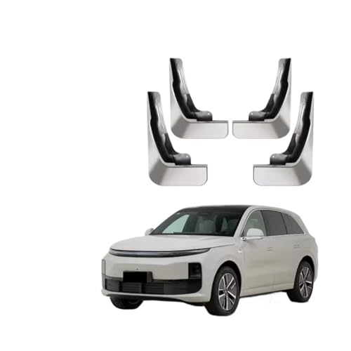 Li 6 Lixiang Ideal L6 マッドフラップ スプラッシュガード 泥よけ マッドガード フェンダー フロント リア スタイリング Li 6 Lixiang L6 対応(Grey)