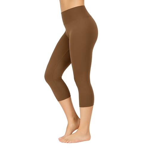Image of SATINA High Waisted Leggings for Women - Comfortable and Stretchy in Versatile Sizes and Colors