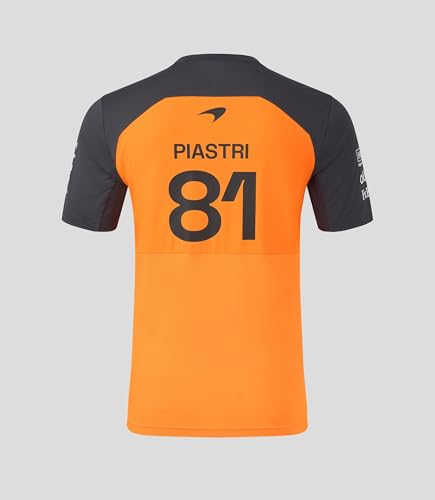 McLaren F1 Kids 2025 Oscar Piastri Team Set Up T-Shirt2