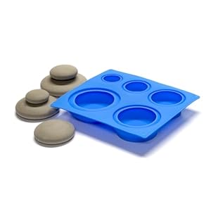 Bine Brändle Silikon Gießform für runde Steine