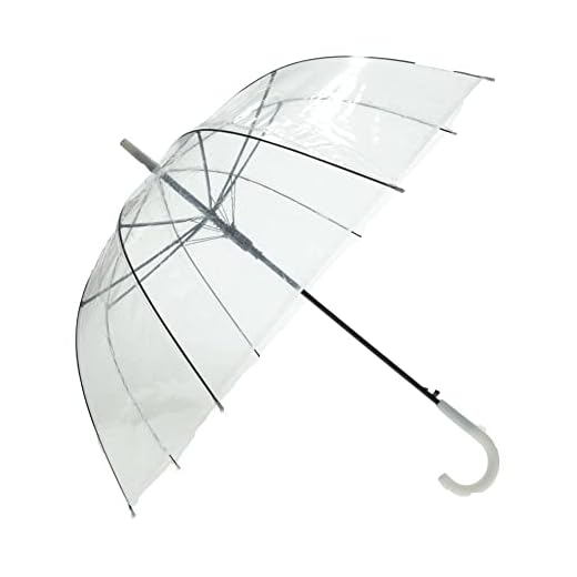 Guarda Chuva em Vinil Transparente Bauarte