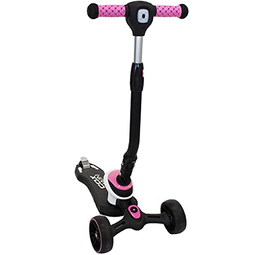 Cox Swain Kinder Roller Scooter FLEX3, Frontlicht, LED Leucht-Rollen,...