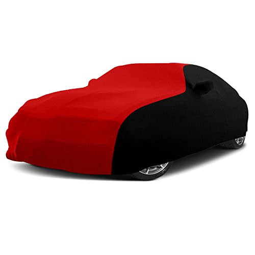 Image of Indoor Car Cover Replace for 2009-2025 Nissan 370Z, Luxurious Stretch Satin Custom-fit Indoor Car Cover for Dust-Proof, Underground Garage, Car Show (370Z)