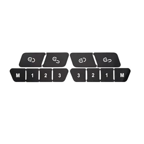 Autocollant bouton Benz GLA X156 sticker réparation 2015