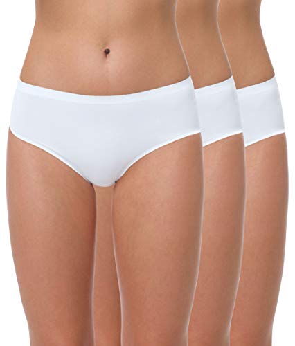 Yenita® - Braguita Seamless sin Costuras para Mujer, Pack de 3