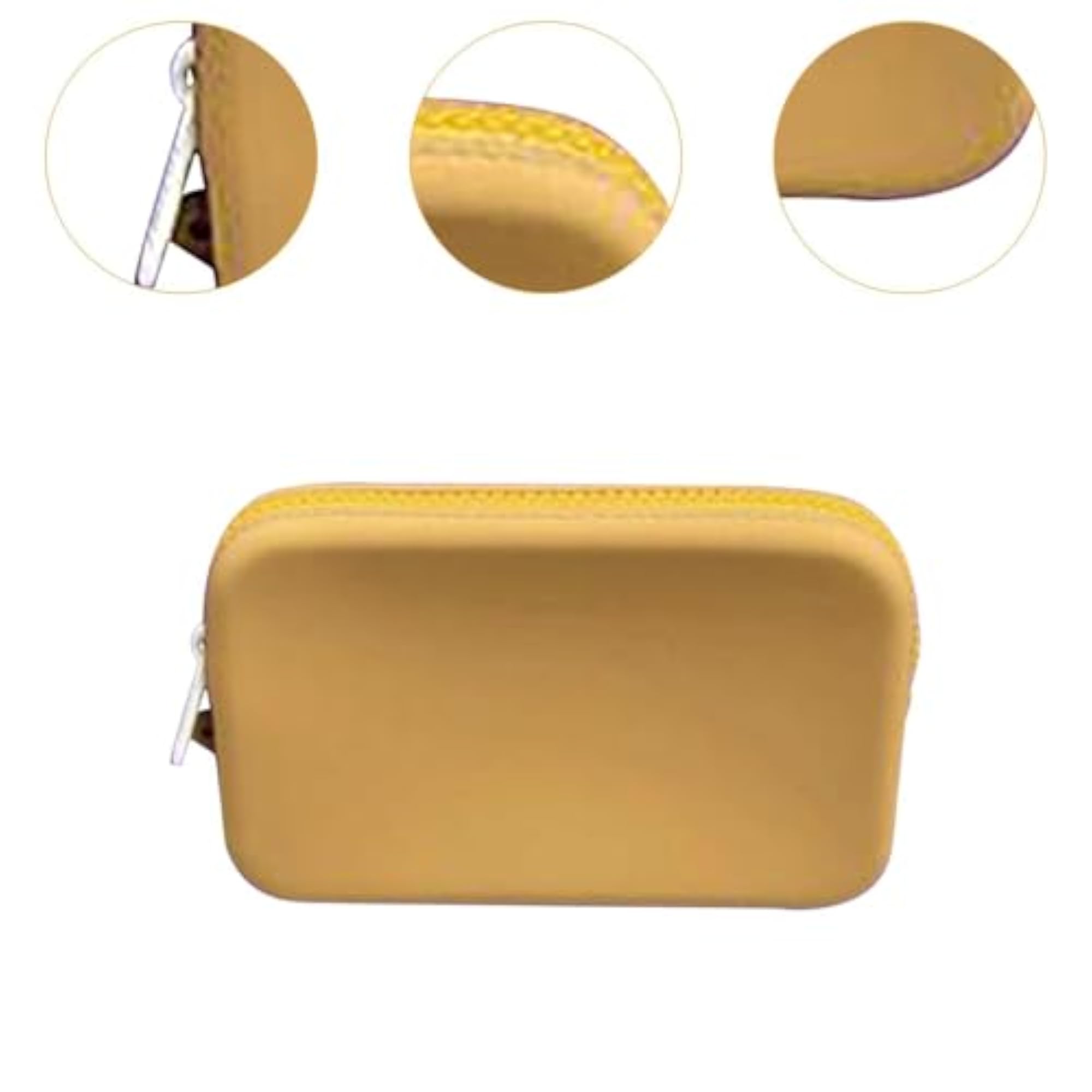 Travel Neck Wallet with Zipper Pocket, Mini Crossbody Bag