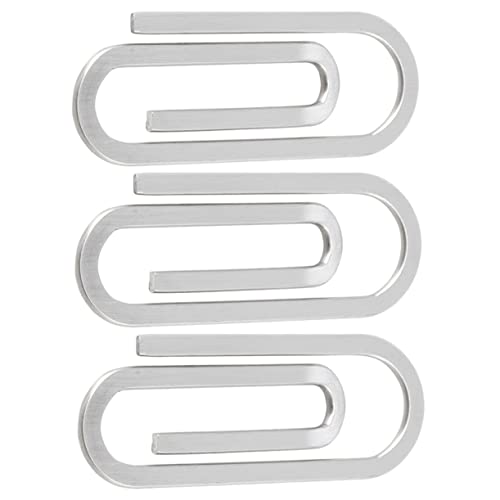 NAMOARLY Strong Clamp Money Clip Paper Clips Holder for Office School Multipurpose