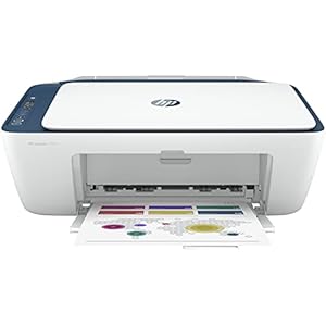 HP Deskjet 2721e – All-in-1 printer Thermal inkjet A4 4800 x 1200 DPI 7.5 ppm, Wi-Fi, 425 x 546 x 250 mm – Wit/Blauw