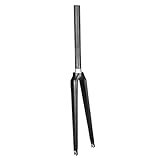 Cuadro de bicicleta 700c HIOD Horquillas de Bicicleta Bici Horquilla Fibra de Carbon Derecho Tubo Rígido Horquilla Ultraligero Robusto Durable