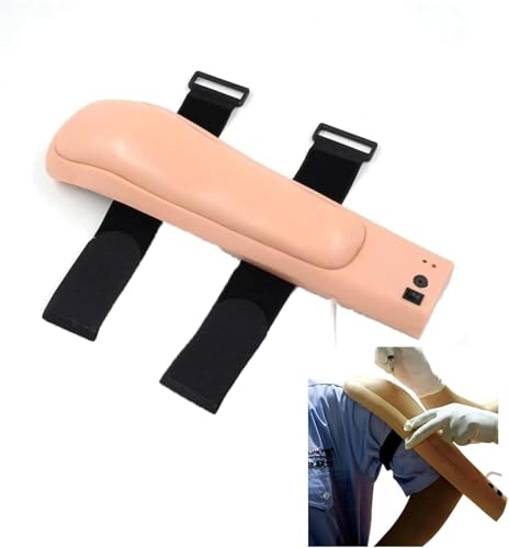 Modelo de Brazo, Modelo Intramuscular de Brazo Superior con Luces Indicadoras de Profundidad y Alarma, Adecuado para Estudiantes de Medicina para Practicar en Parejas miniatura 1