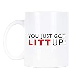 LibbysDesignsStore You Just Got Litt Up Mug Louis Litt Coffee Mug