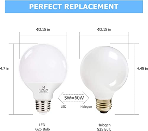 Hansang FHDSH G25 Led Globe Light Bulbs thumb #4