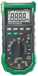 Digital Multimeter Manua l& auto Protection Ac/dc Ammeter Voltmeter Ohm Frequency Electrical Tester Diode Detector