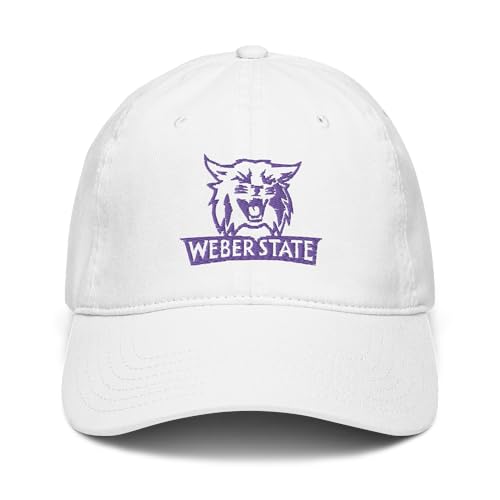 Gorra Ajustable Blanca Oficial Weber State Wildcats miniatura 2