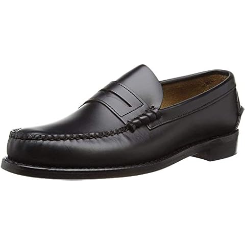 Sebago Men’s Classic Penny FGL Loafers, (Black (Black)), 8 UK Cover