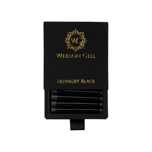 Ink Refill Cartridge - Instant Insert for Webson Gill Fountain Pens -...