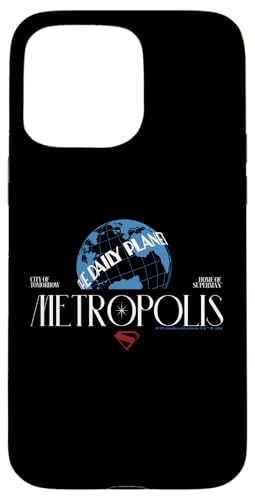 Metropolis Daily Planet Globe ���S �X�[�p�[�}�� �g���r���[�g �X�}�z�P�[�X iPhone 15 Pro Max �p