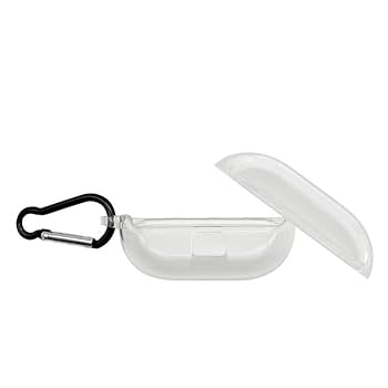 イヤホン・ヘッドホンケースクリア ケース 収納カバー充電穴あり 透明 Amazon | イヤホン・ヘッドホンケース・ambie AM-TW01用 クリア
