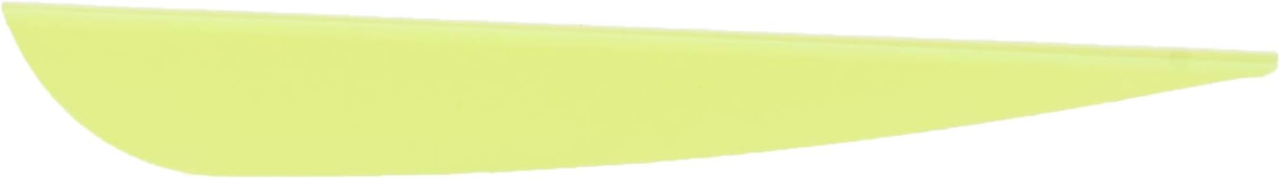 AA&E Archery Elite Plastifletch 3 7/8'' Yellow 100 Pack Vanes