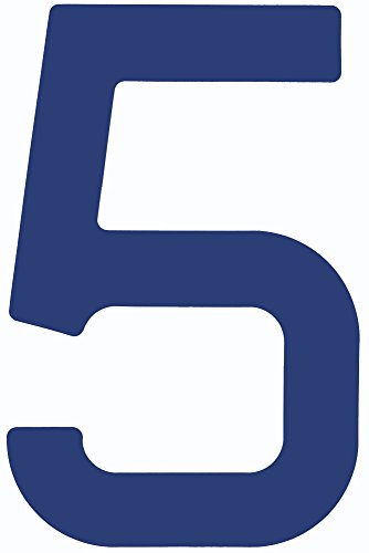 OPTIPARTS - Numero Velico Blu 23,5 cm Cinque