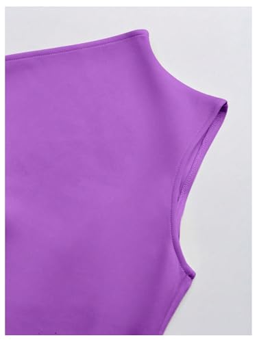 Image of SOLY HUX Women's Mini Dress Off The Shoulder Sleeveless Tie Shoulder A Line Flared Party Dresses