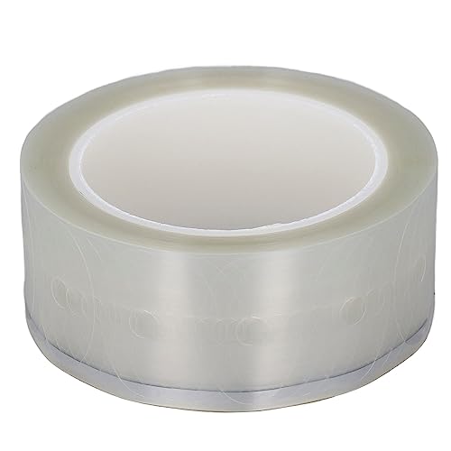 NDNCZDHC 1000PCS Optical Eyeglasses Lens Edging Transparent Anti Slip Blocking Pads Tape for Lens Processing 1.6x1in