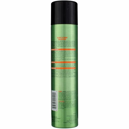 Image of Garnier Fructis Style Anti-Humidity Hairspray Sleek & Shine 8.25 oz (Pack of 4)