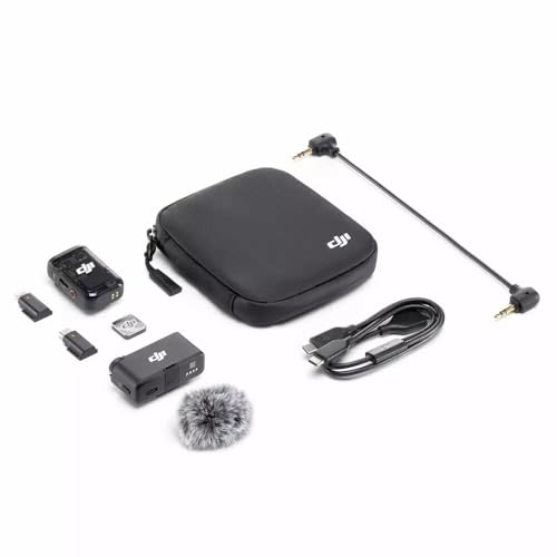 DJI Mic 2 (1 Sender + 1 Empfänger), kabelloses Mikrofon mit intelligenter Rauschunterdrückung, interne 32-Bit-Float-Aufnahme… – Ansicht 4