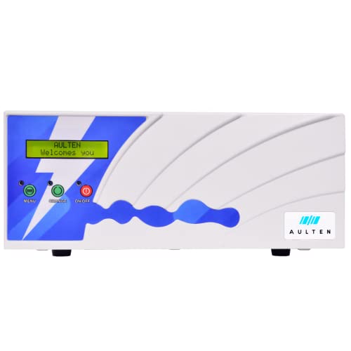 AULTEN Solar Hybrid Off-Grid Inverter for Home, Office and Shops 900VA AD051 (White)