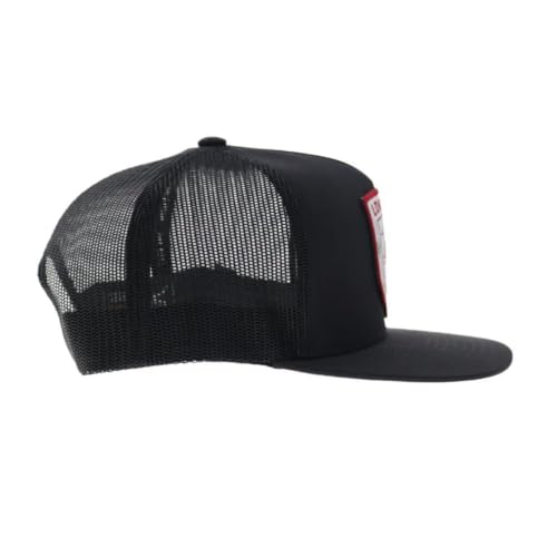 Image of HOOEY Lone Star Beer Patch Trucker Hat for Men, Adjustable Snapback Mesh Baseball Cap, 5-Panel Western Work Hat