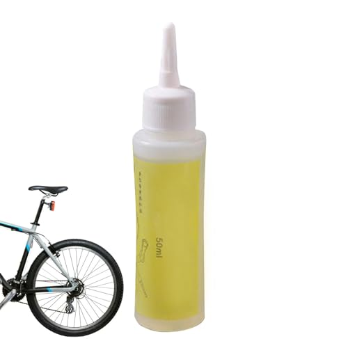 2 olio per catena della bicicletta – 50 ml olio catena della bicicletta, olio resistente al calore, prodotto universale per la cura della bicicletta, olio per catena della bicicletta, lubrificante