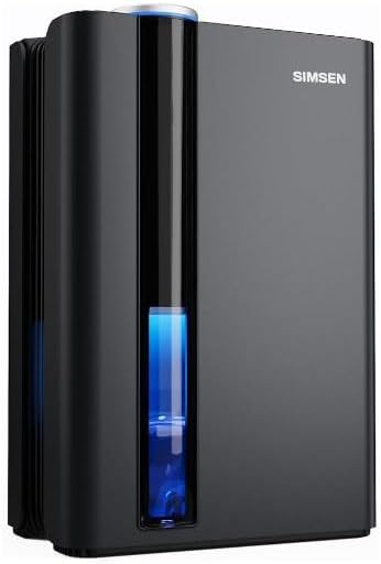 Miniatura 1 de SIMSEN Deshumidificadores de 95 onzas para el hogar, deshumidificador pequeño silencioso de 800 pies cuadrados con manguera de drenaje,