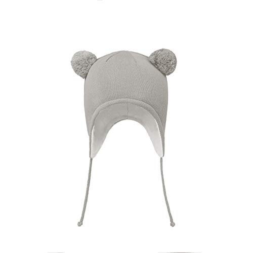 Bébé Hiver Couvre-Oreilles Bonnet Bébé Bébé Tambour Doublé Pompom Bretelles de Menton Chapeau Enfants Chapeau Chaud en Coton Cover