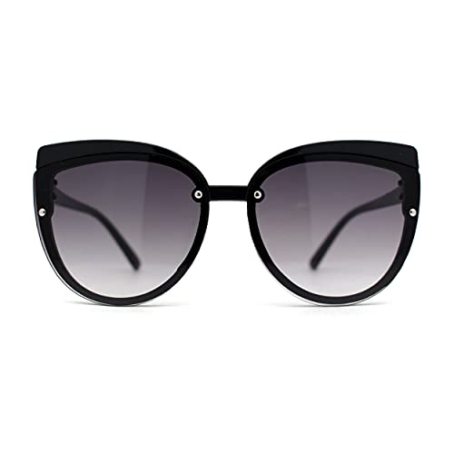 Pop Color Girls Child Size Round Rimless Cat Eye Sunglasses