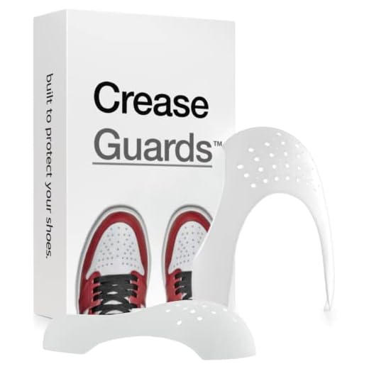 SOL3 Crease Guards™ | Shoe Crease Protectors for Sneakers: Air Force 1, Jordans & More – 2 Pairs