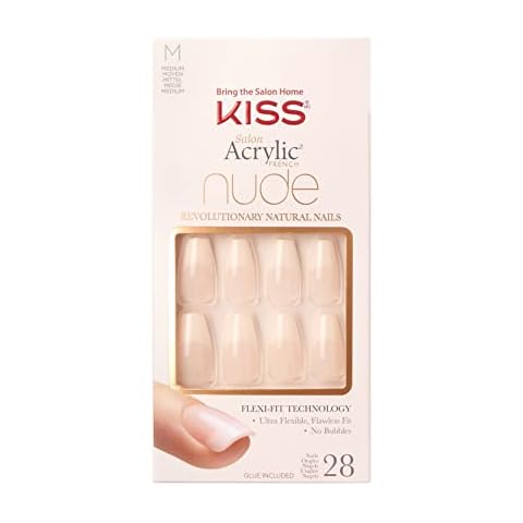 Kiss Salon Acryl Nude Französische Nägel Leilani Cover