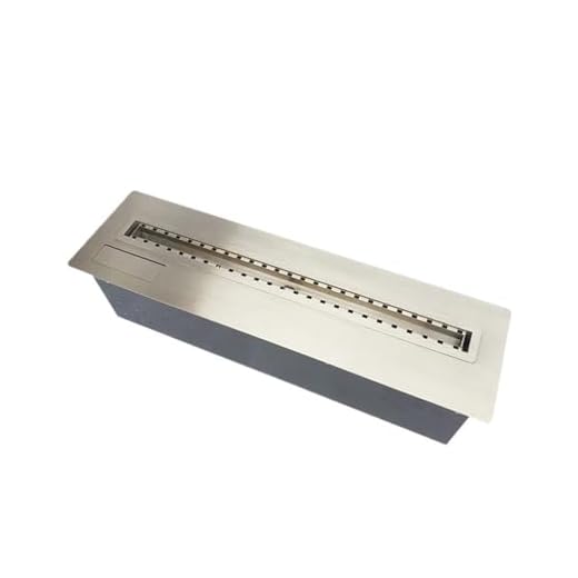 Chimeneas eléctricas Chimenea de calefacción de Llama Real Simple Americana, Chimenea de Metal Rectangular for el hogar, Chimenea integrada for Interiores Chimenea de salón(C)