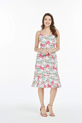 Image of Matchable Family Hawaiian Luau Men Women Girl Boy Clothes in Flamingo in Love
