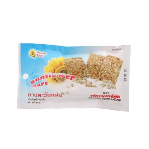 Alimentos para flores, barras de girasol, 1.41oz. Pack de 4 piezas