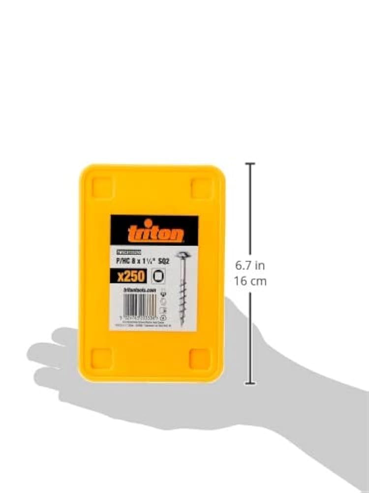 Amazon.co.jp: 364986トリトン亜鉛ポケット穴ネジ、シルバー、8